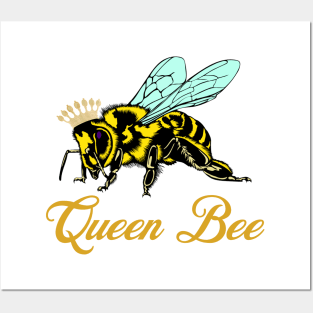 Queen Bee Crown Posters and Art